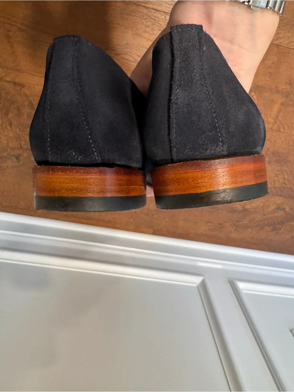 Lucchese size navy